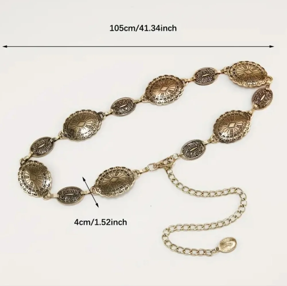 Ladies Classic Western Waist Chain